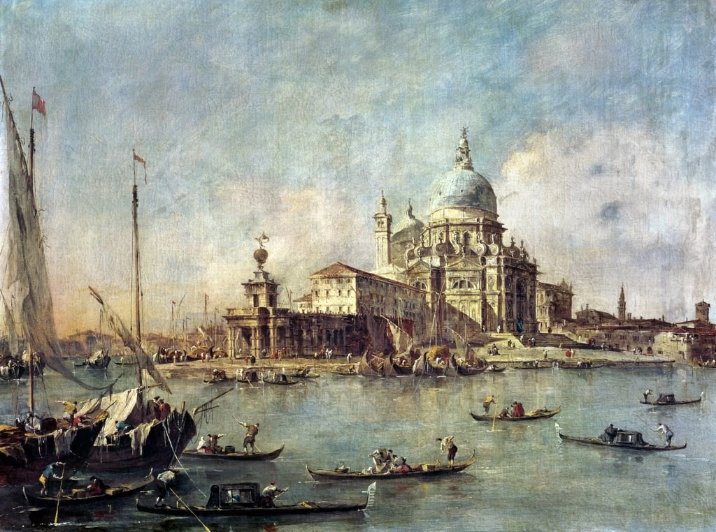 Veduta di Santa Maria della Salute - National Gallery, London